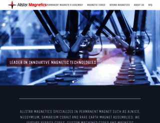 allstarmagnetics.com screenshot