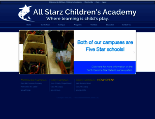 allstarzchildrensacademy.com screenshot