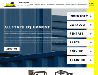 allstateequipment.com screenshot