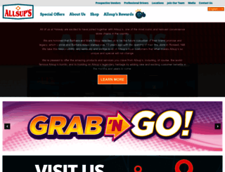 allsups.com screenshot