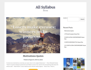 allsyllabus.com screenshot