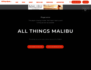 allthingsmalibu.com screenshot