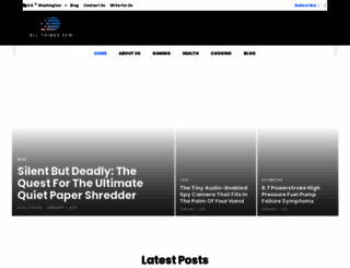 allthingssem.com screenshot
