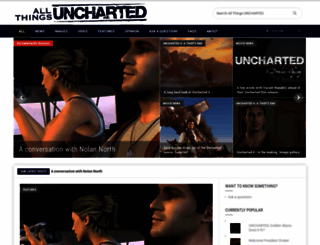 allthingsuncharted.com screenshot