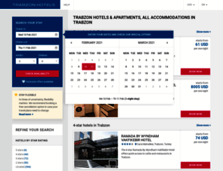 alltrabzonhotels.com screenshot