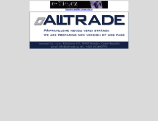 alltrade.cz screenshot