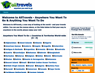 alltravels.com screenshot