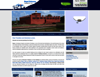 alltrekkinginnepal.com screenshot