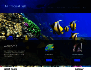 alltropicalfish.com screenshot