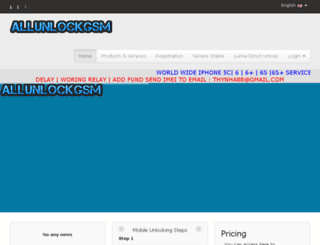 allunlockgsm.com screenshot