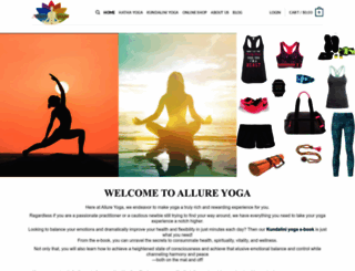 allure-yoga.com screenshot