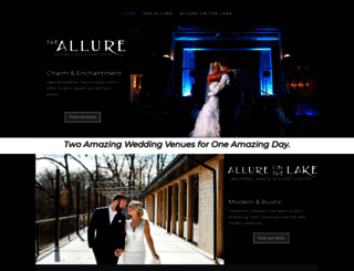allureone-weddings.com screenshot