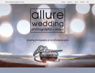 allureweddingphotography.com screenshot