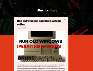 allurneedhere.com screenshot