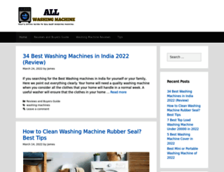 allwashingmachine.com screenshot