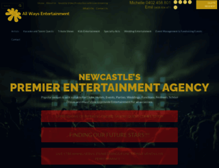 allwaysentertainment.com.au screenshot