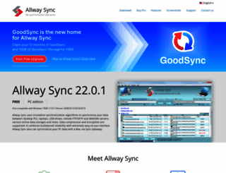 allwaysync.com screenshot