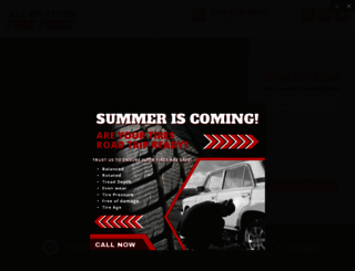 allweathertiresny.com screenshot
