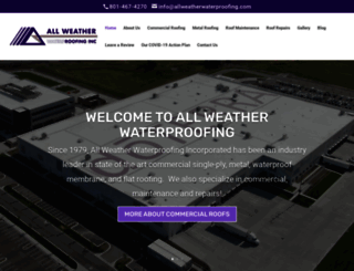 allweatherwaterproofing.com screenshot