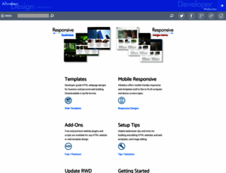 allwebco-templates.com screenshot