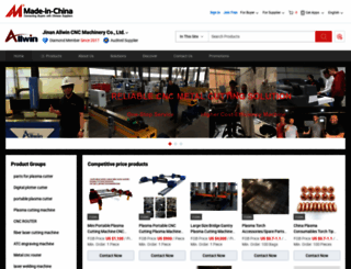 allwin-cnc.en.made-in-china.com screenshot