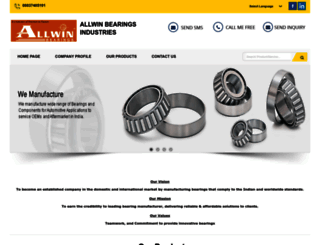 allwinbearings.com screenshot