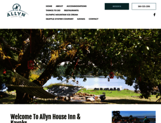 allynhouseinn.com screenshot