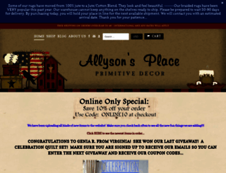 allysonsplace.com screenshot