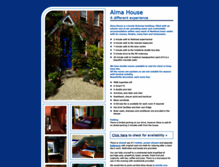 alma-house.co.uk screenshot