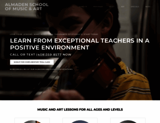 almadenschool.com screenshot