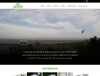 almarpartyrentals.com screenshot