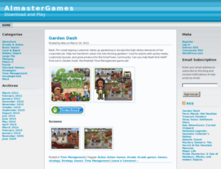 almastergames.wordpress.com screenshot