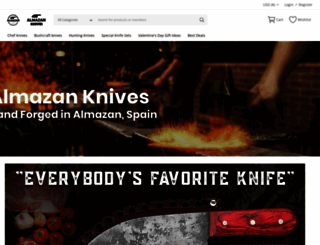 almazanknives.com screenshot