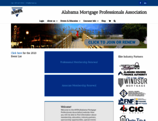 almba.org screenshot
