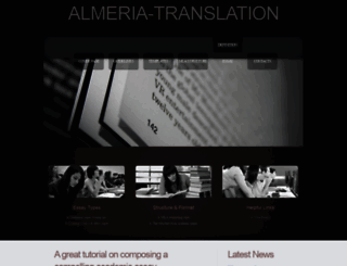 almeria-translation.com screenshot