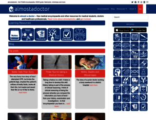 almostadoctor.co.uk screenshot