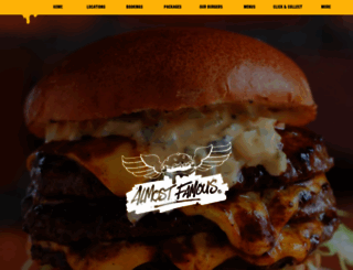 almostfamousburgers.com screenshot