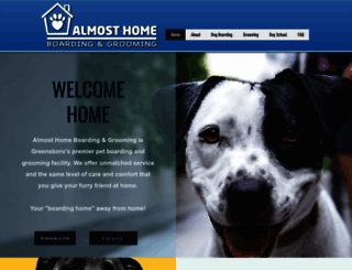 almosthome-kennels.com screenshot