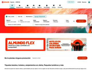 almundo.com.co screenshot