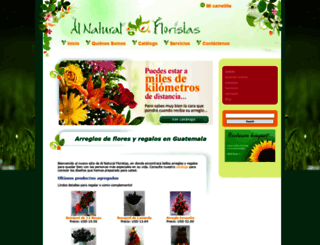 alnaturalfloristas.com screenshot