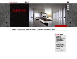 alno-ag.de screenshot