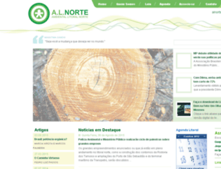 alnorte.org.br screenshot