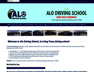 alodrivingschool.com screenshot