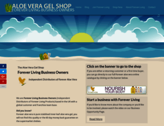 aloe-vera-gel-shop.com screenshot
