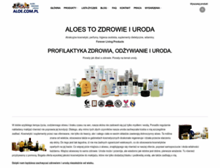 aloe.com.pl screenshot