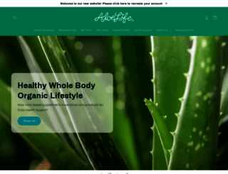 aloelife.com screenshot