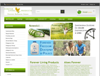 aloesforever.pl screenshot