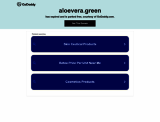 aloevera.green screenshot