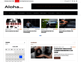 aloha-car.com screenshot