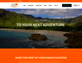 alohahawaiitours.com screenshot